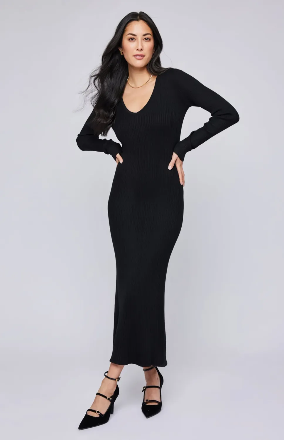 Blakely Rib Sweater Dress