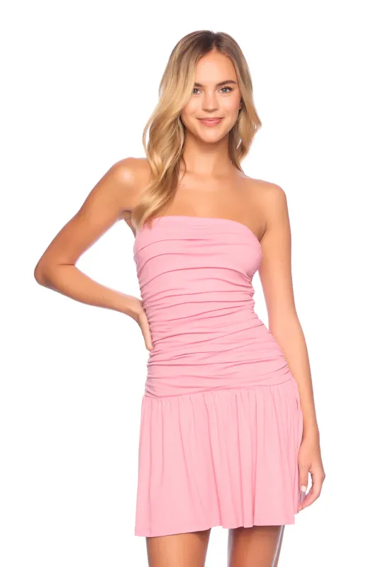 Tube Gathered Dress