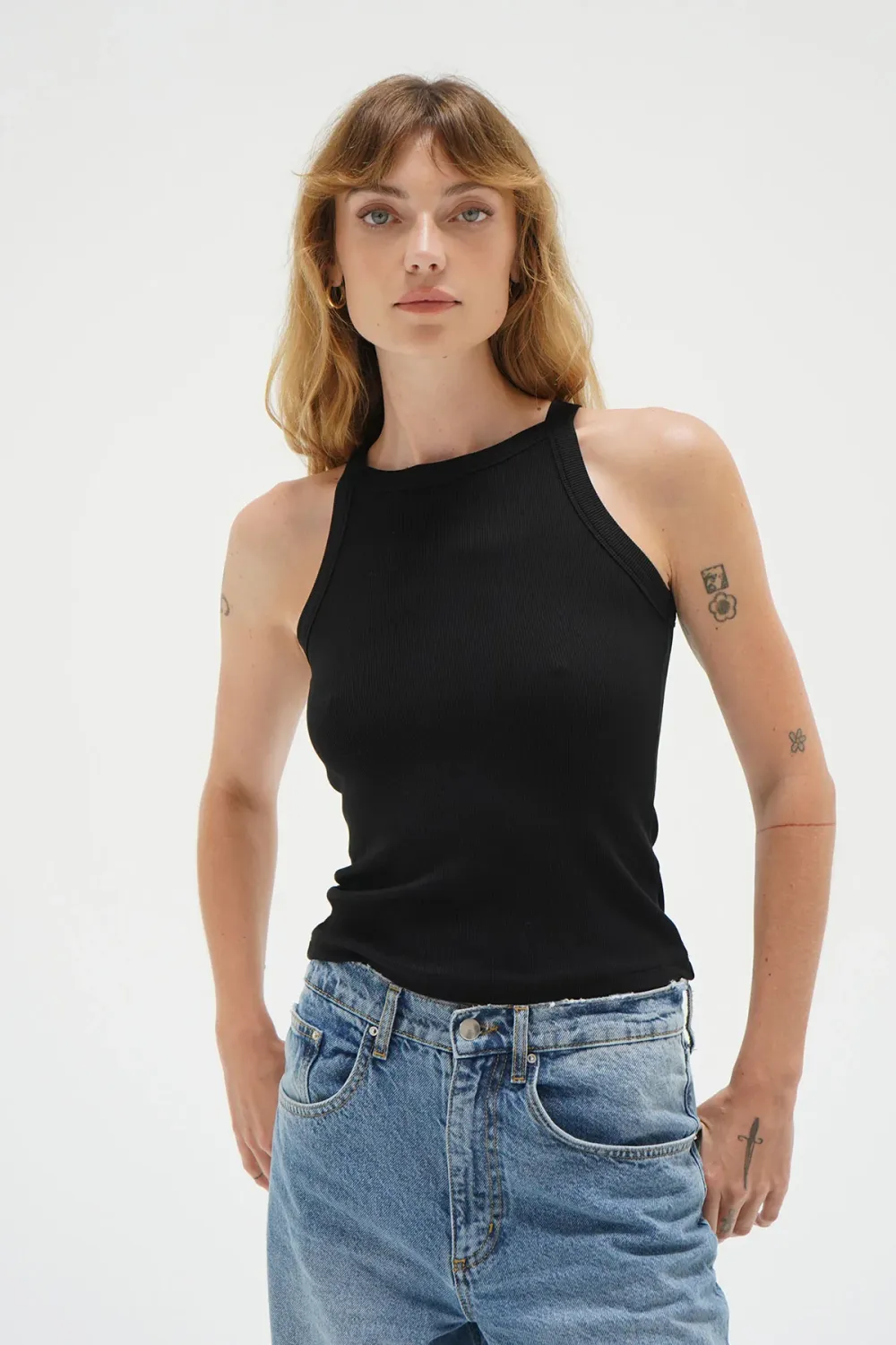 Dylan Ribbed Tank