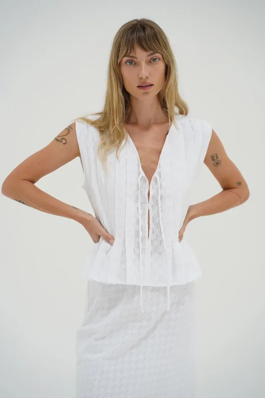 Kala Eyelet Top