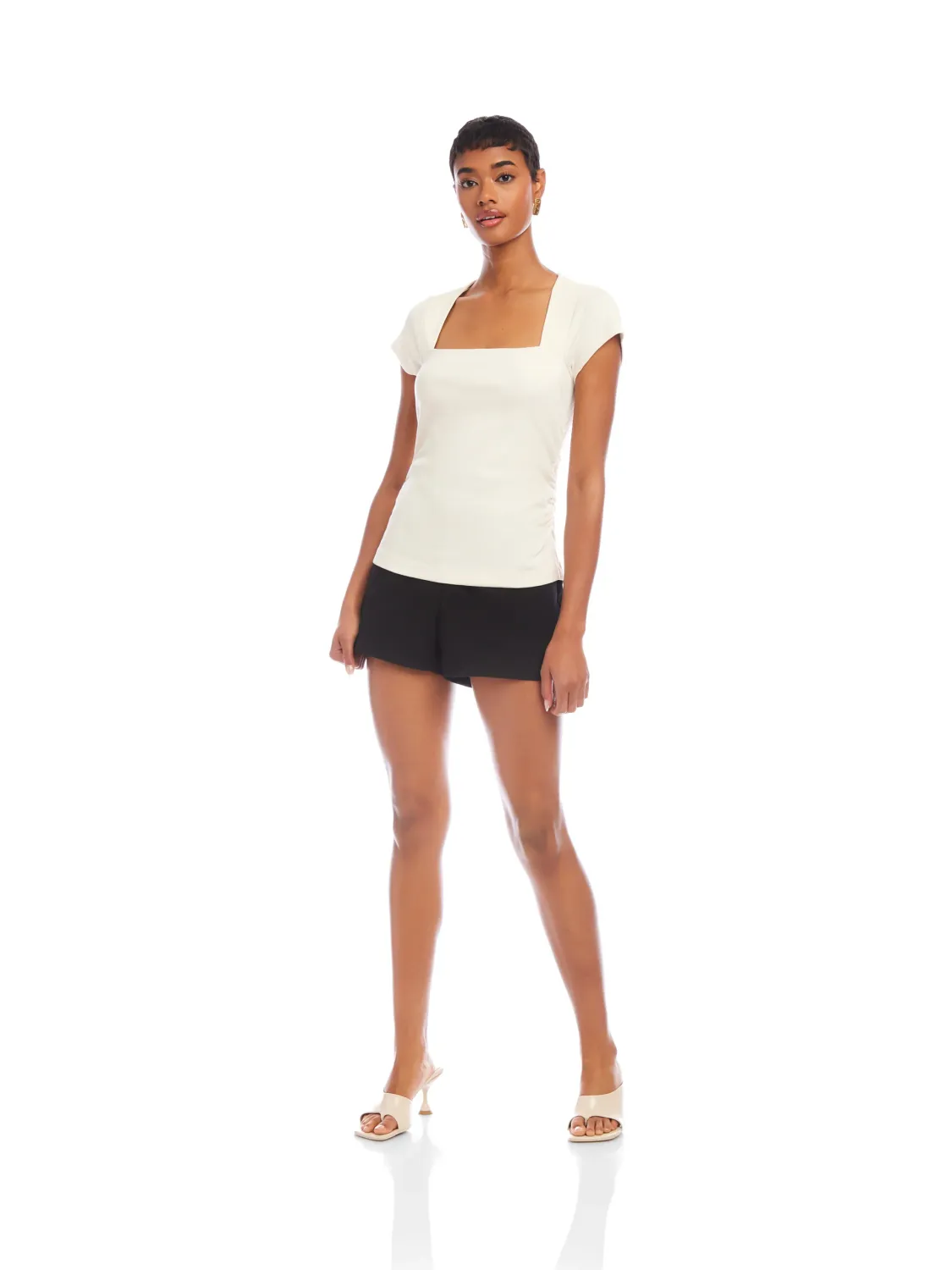 Lorna Cap Sleeve Top