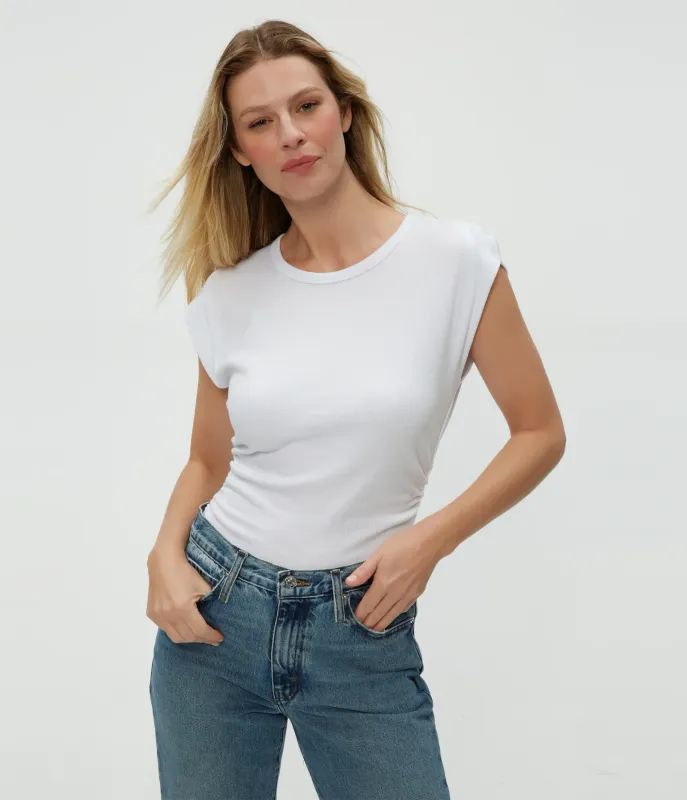 Joni Power Shoulder Top