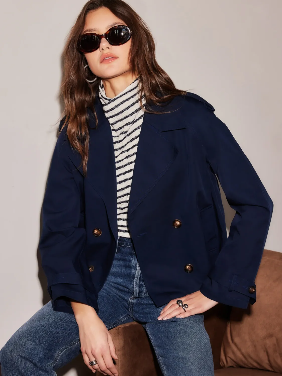 Chelsea Cropped Trench