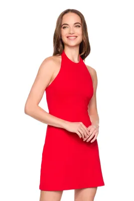 Halter Flare Dress