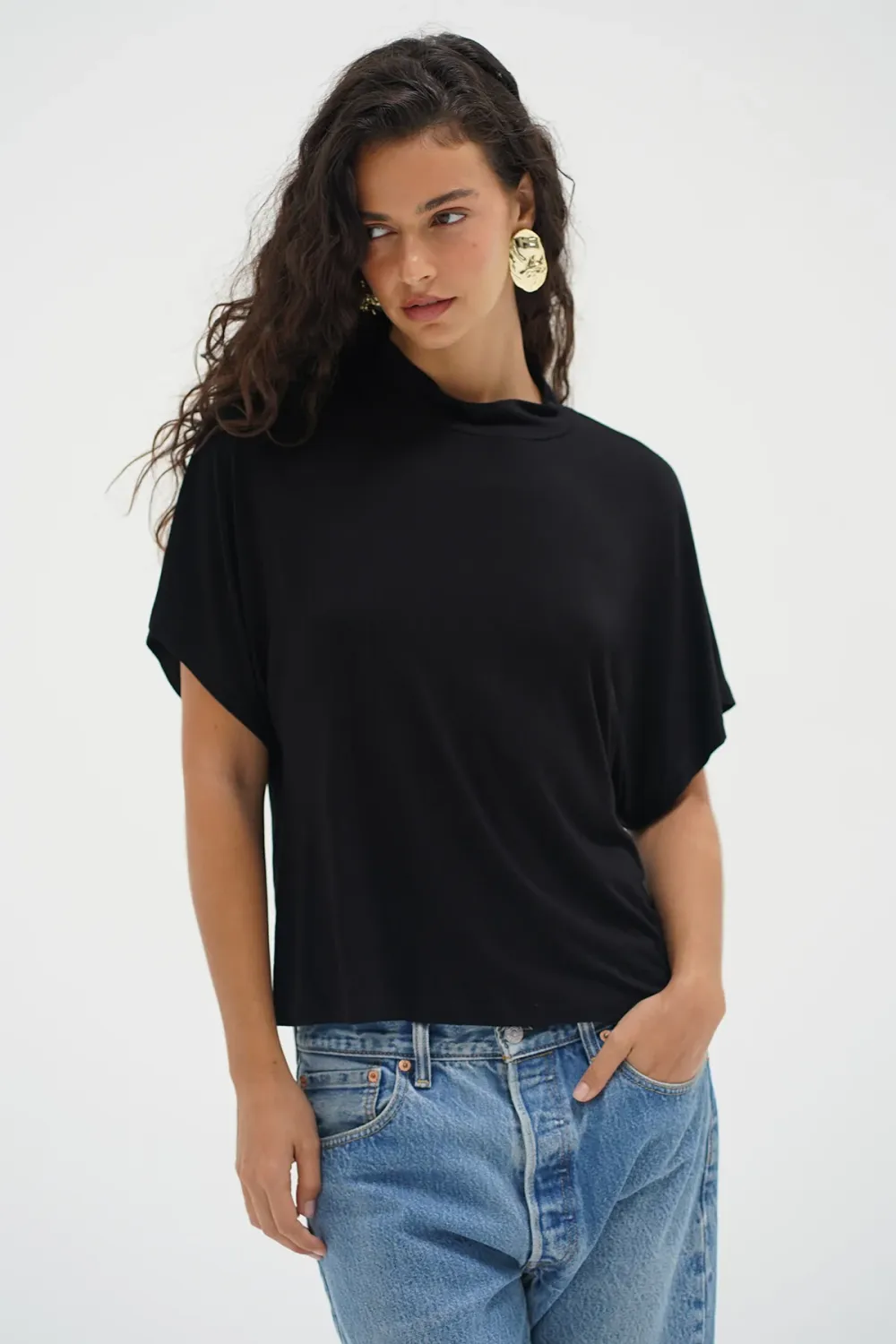 Charlee Mock Neck