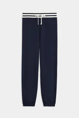 Andie Oversized Pant w/ Stripe