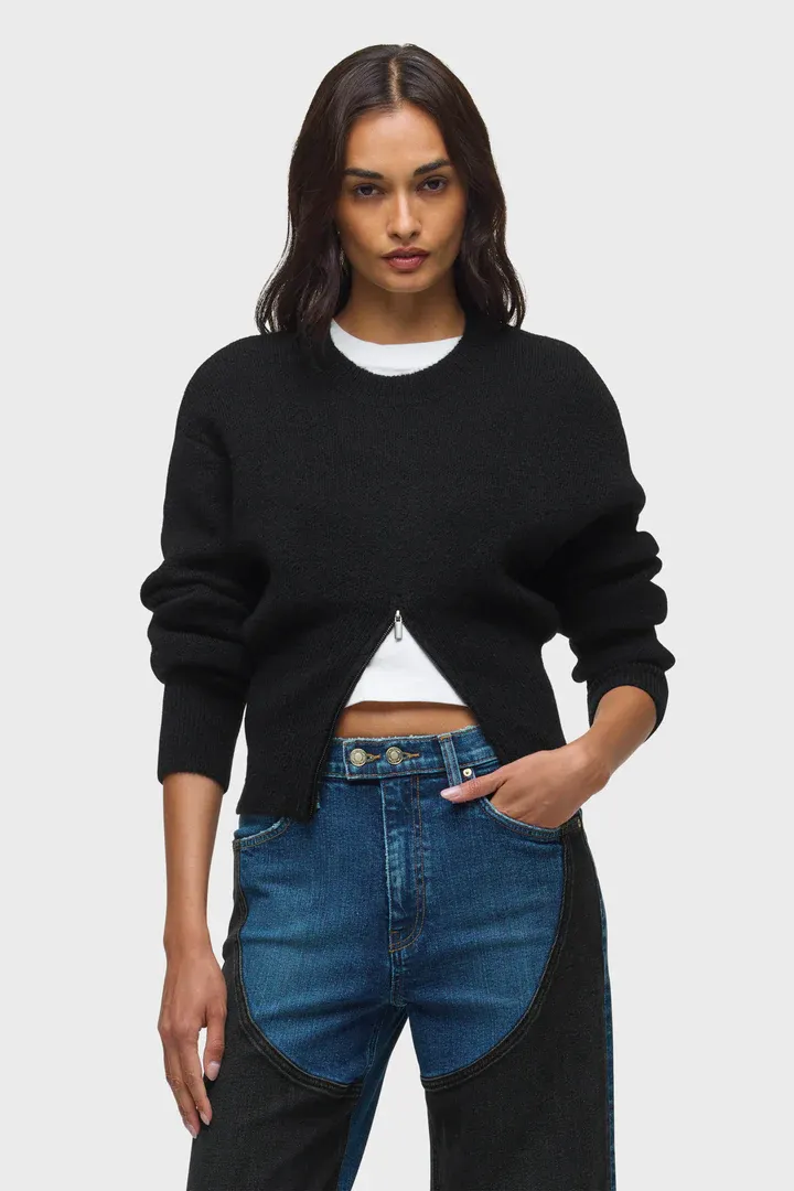 Lizbeth Front Zip Sweater