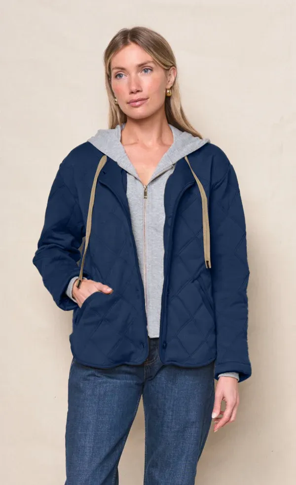Quilted Hooded Jacket