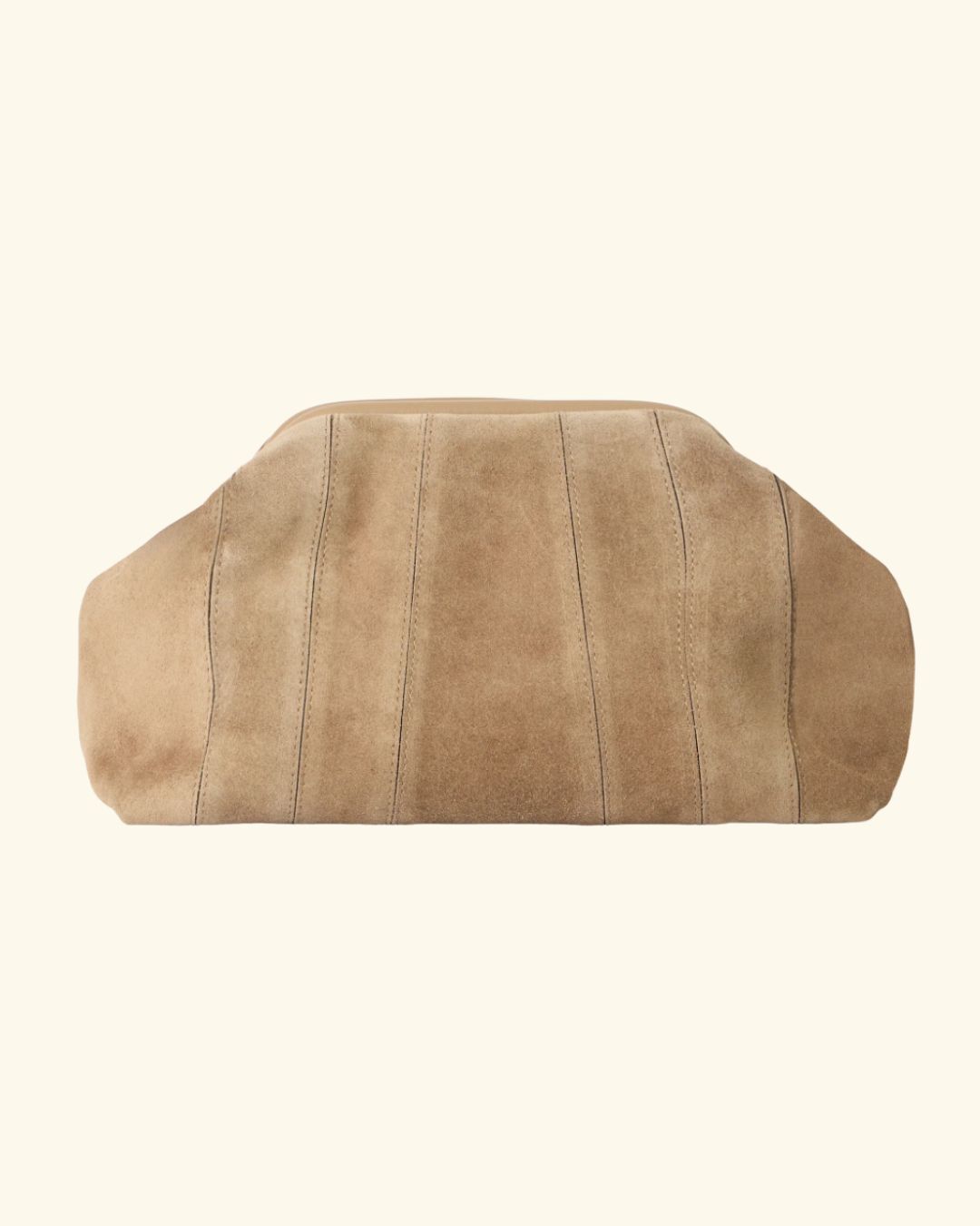Rowe Suede Clutch