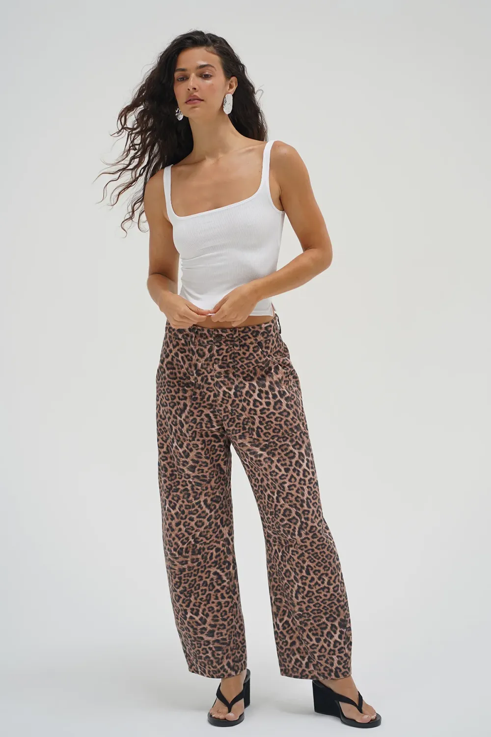 Cross Creek Leopard Pant