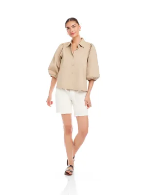 Evelyn Poof Sleeve Top