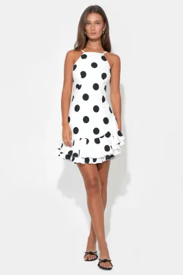 Brianna Dot Dress