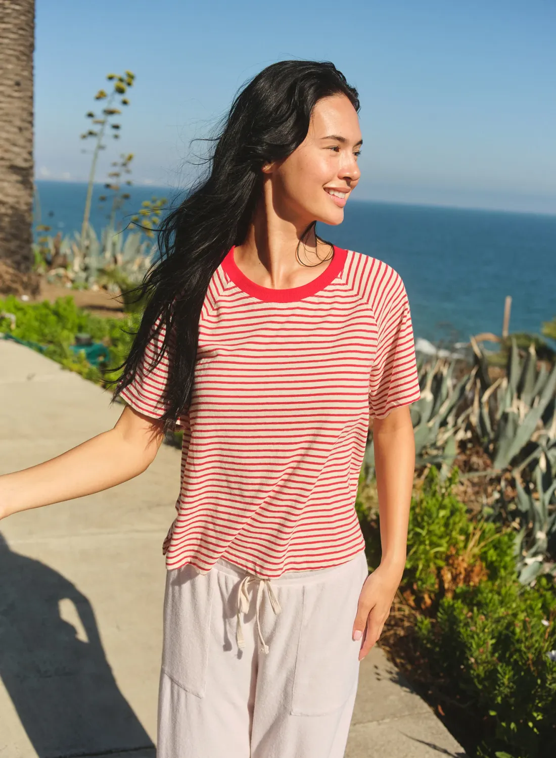 Raglan Stripe T-Shirt