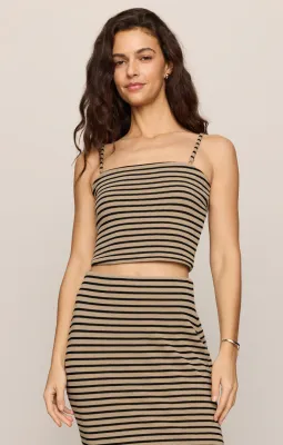 Caffari Stripe Tube Top