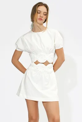 Freya Crochet Detail Top