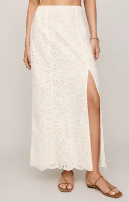 Emrie Eyelet Skirt