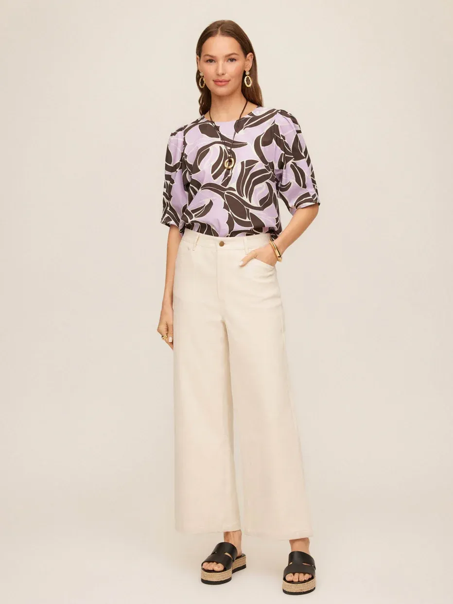 Marian Wide Leg Jean