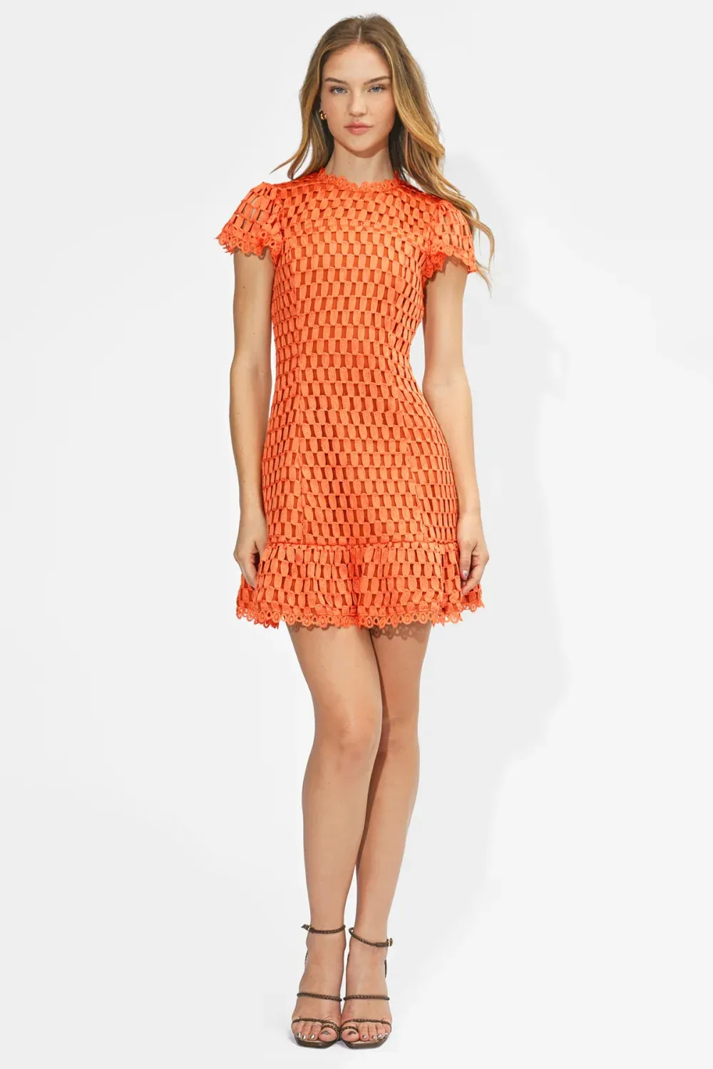 Kayla Lace Mini Dress
