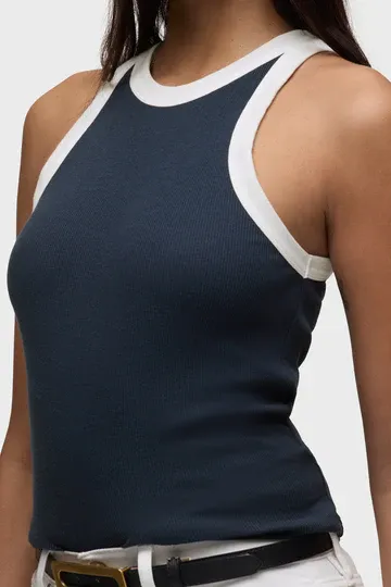 Ribbed Racer Tank