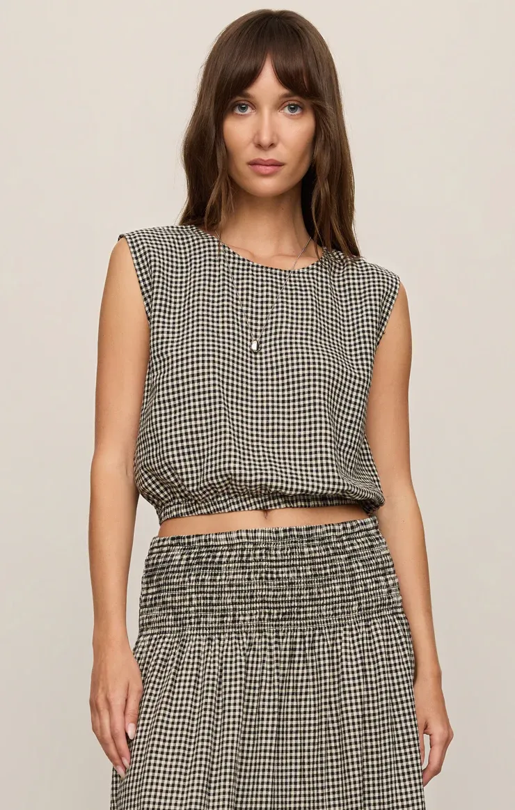 Merit Gingham Top