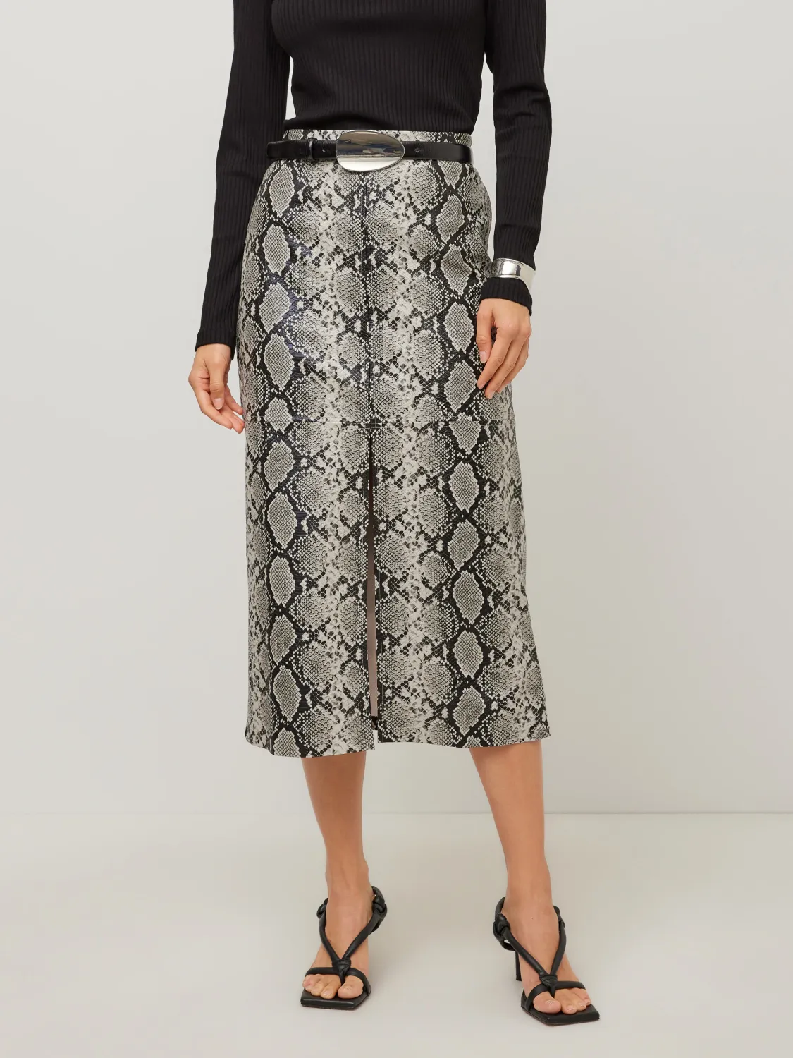 Kaia Faux Leather Skirt