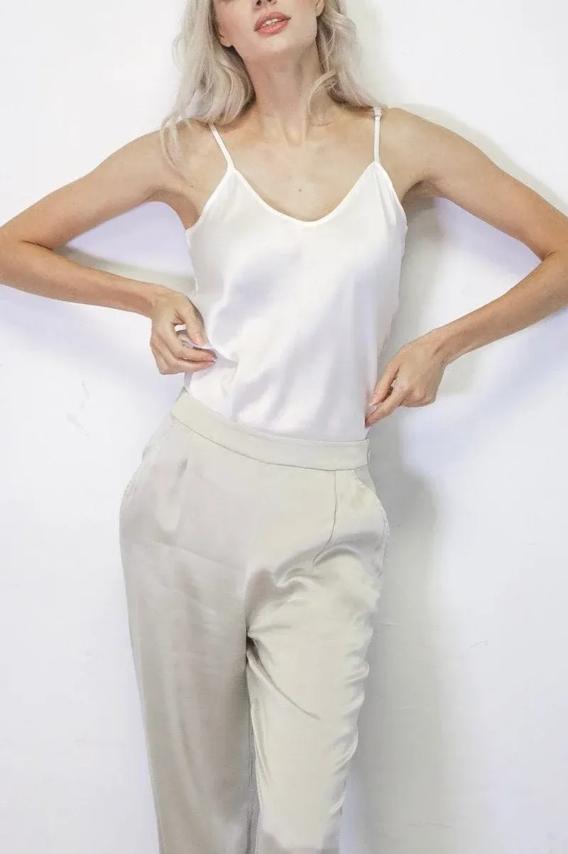 V Silk Camisole