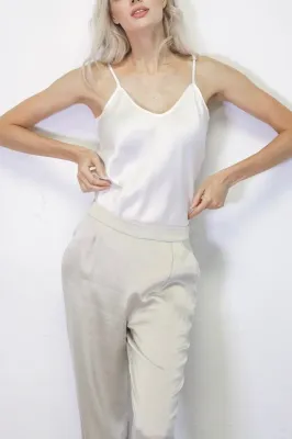 V Silk Camisole