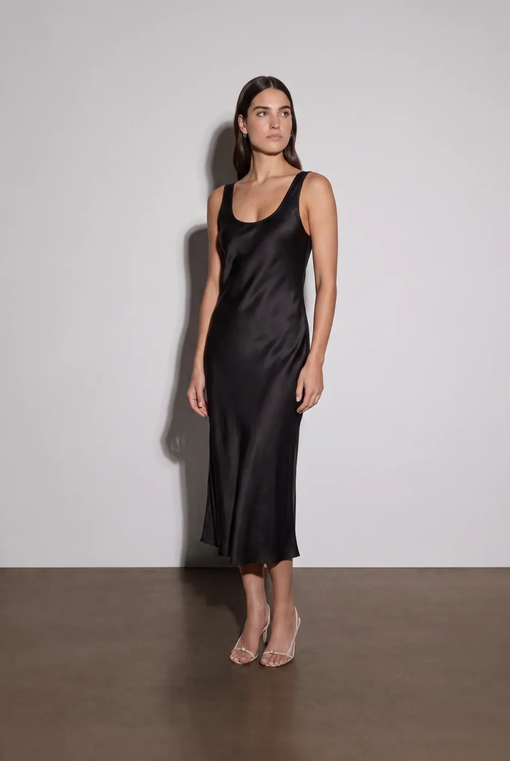 Muse Scoop Silk Slip Dress