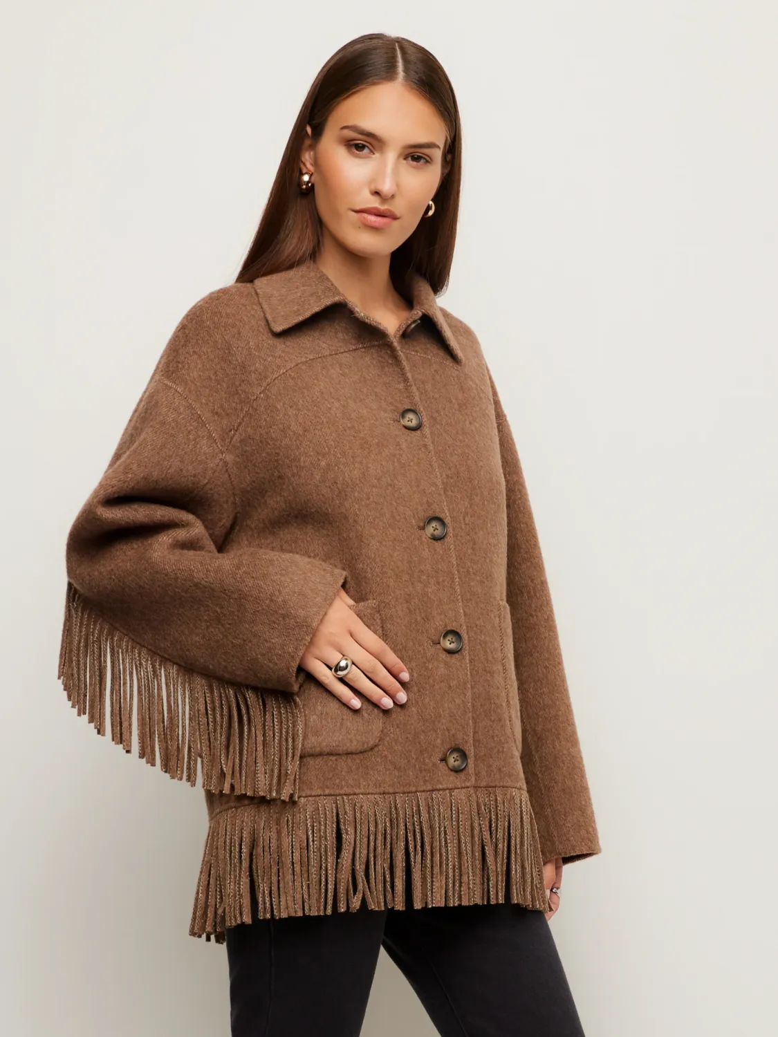 Yara Fringe Jacket