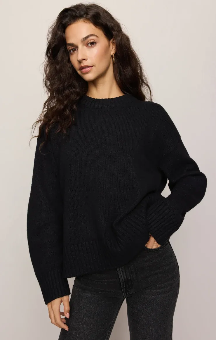 Cloud Spun Shaped Crew Sweater