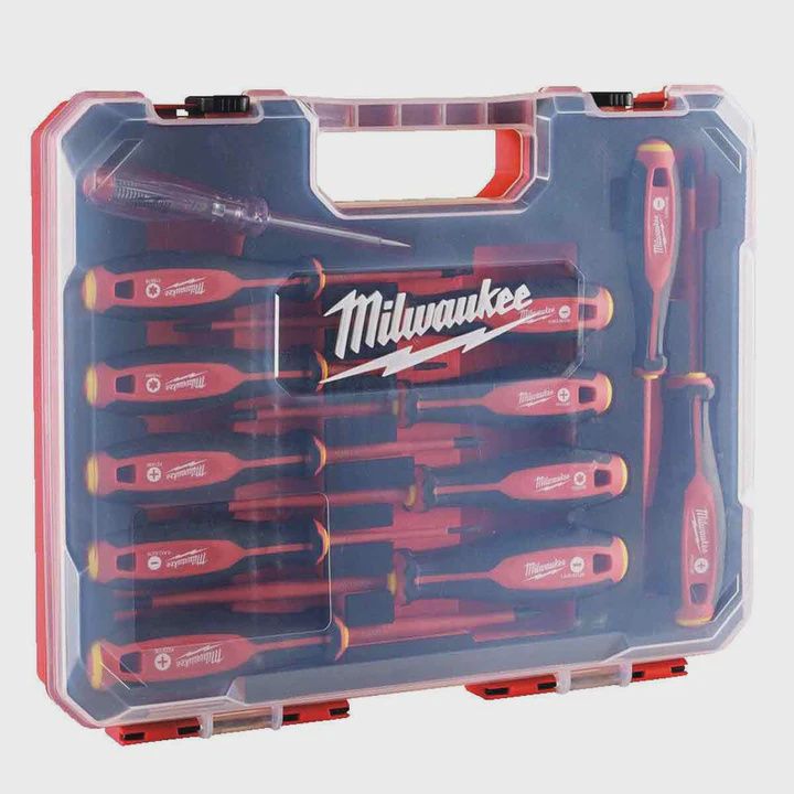 Milwaukee VDE Screwdriver 12 Piece Set 4932479095