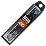 Tajima 18mm Razor Black Snap Blade Dispenser 1&quot; 50 Piece TALCB50RB-50H