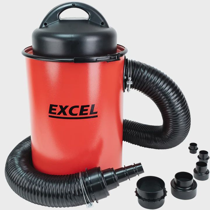 Excel Dust Extractor 50L Vacuum Cleaner &amp; Adaptor Set 240V