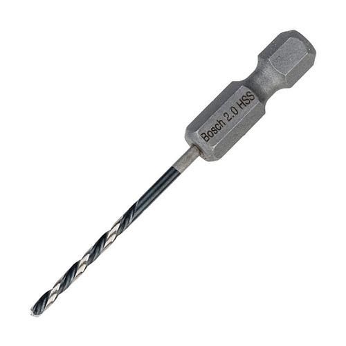 Bosch Impact Control Hex Shank Metal Drill Bit 2mm x 60mm 2608577045