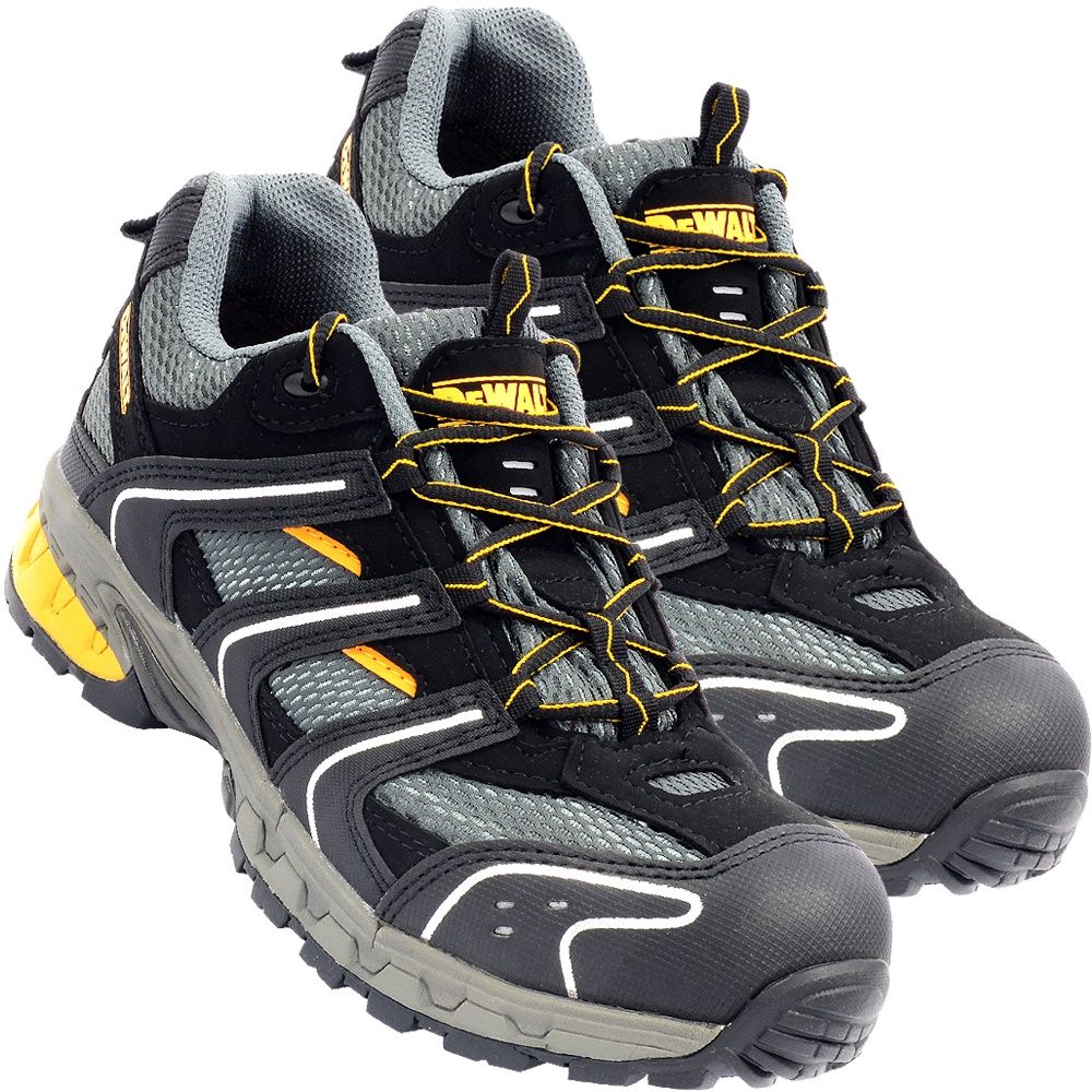 Dewalt Cutter Lightweight Safety Trainers Black Size 8 DEWCUTTER8