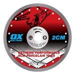 Ox Pro 2CM Porcelain Tile &amp; Stone Cutting Blade 250mm 2CM-250/25