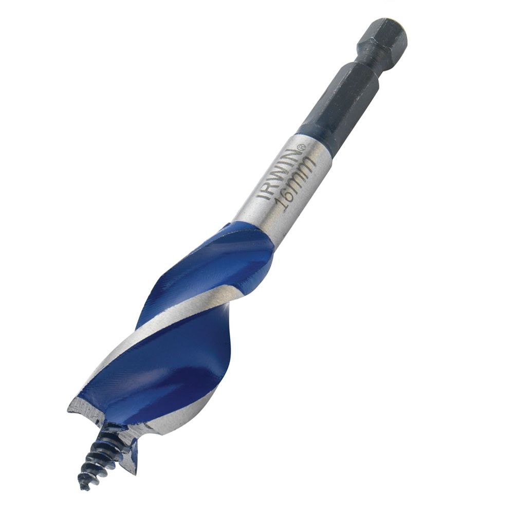 Irwin 1921991 Blue Groove 6X Stubby Wood Bit 16 x 100mm