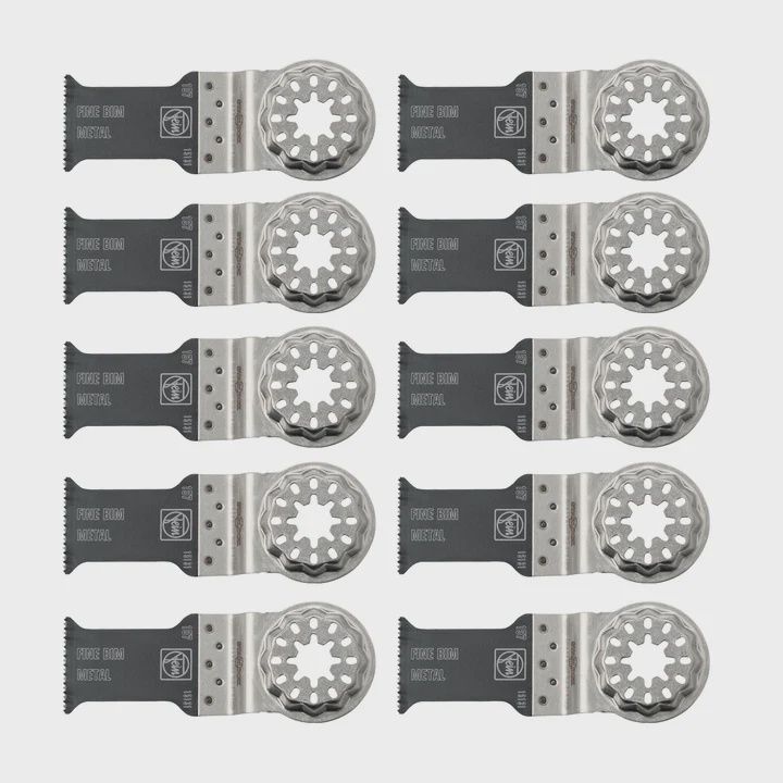 Fein 63502157240 Starlock 50 x 30mm E-Cut Fine Saw Blade Pack of 10