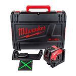 Milwaukee M12 CLLP-0 12V Green Cross Line 2 Plane Laser 360Â° with Case