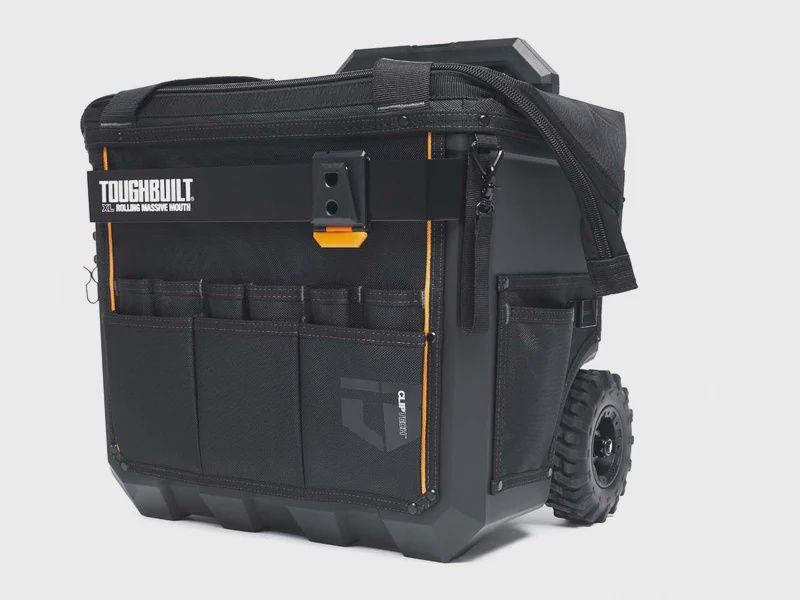 TOUGHBUILT 450MM 18IN XL ROLLING HARD BODY MASSIVE MOUTH BAG TB-CT-61-18