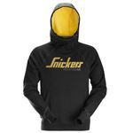 Snickers 28890400007 Black Logo Hoodie Size XL