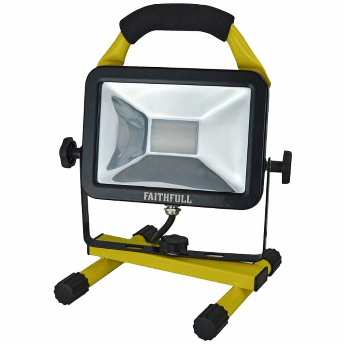 Faithfull FPPSL20FL SMD LED Pod Site Flood Light 20W 1800 Lumens 110V