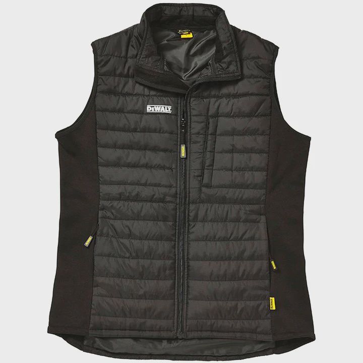 Dewalt Force Black Lightweight Padded Gilet XX-Large DEWFORCEXXL