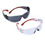 Scan XMS19SSPECS Flexi-Spec Safety Glasses Twin Pack