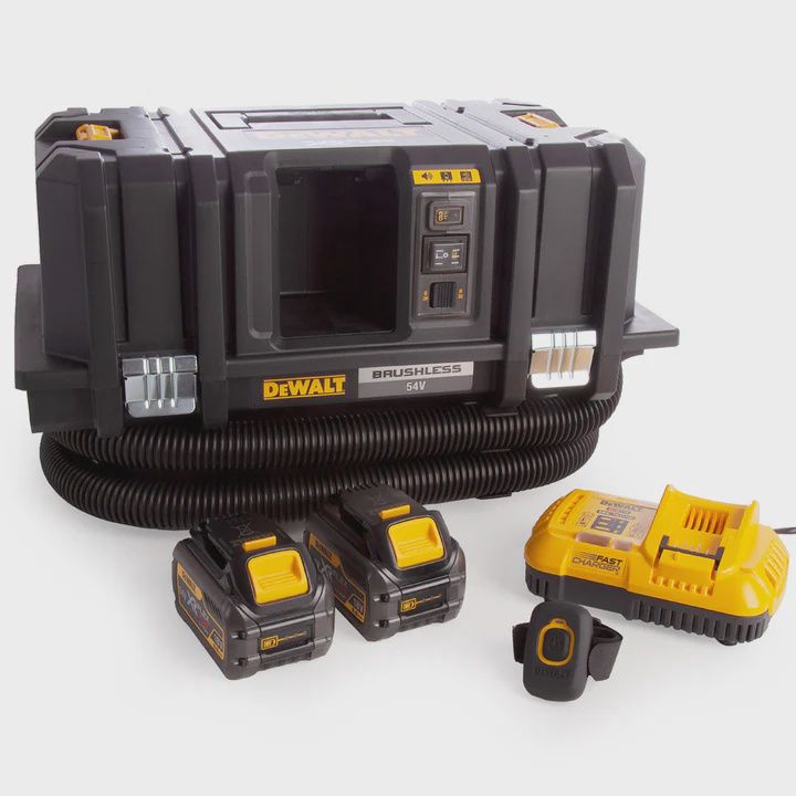 Dewalt DCV586MT2 54V Flexvolt M-Class Dust Extractor with 2 x 6.0Ah Batteries &amp; Charger