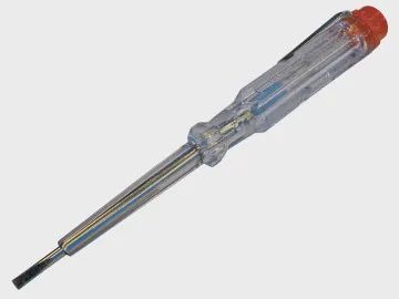 Faithfull FAIMTSC Mains Tester 140 x 2.9mm 100-250 Volt