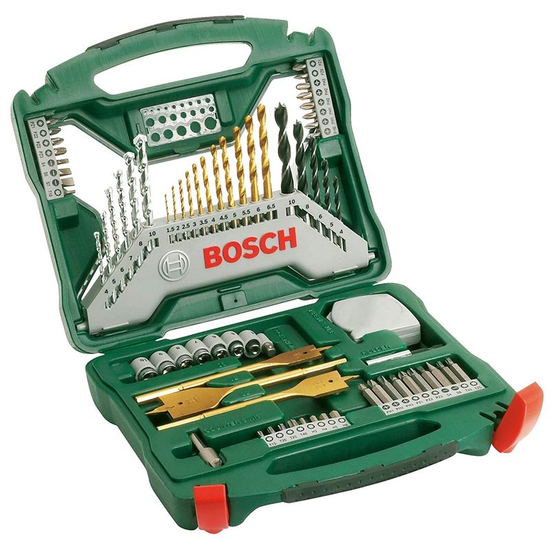 Bosch 2607019329 Titanium X-Line Drill &amp; Screwdriver Bit Set 70 Piece