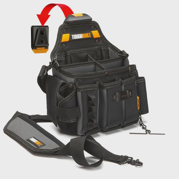 Toughbuilt Master Electrician Pouch With Shoulder Strap TB-CT-104