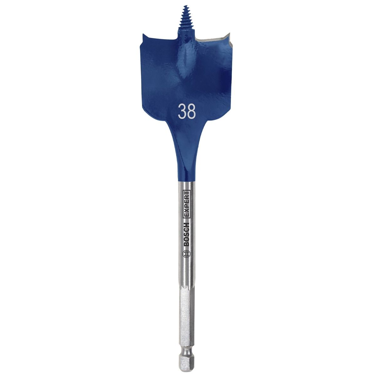 Bosch Expert Selfcut Spade Flat Wood Drill Bit 38 x 152mm Hex Shank 1/4&quot; 2608900329