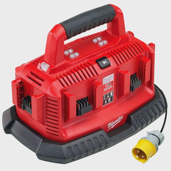 Milwaukee M1418C6 M14-M18 18V Multibay Charger 110V